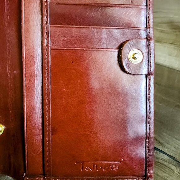 Talbots Woven Leather Wallet/Clutch - Picture 5 of 14